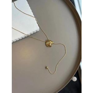 Gül Kolye - Altın