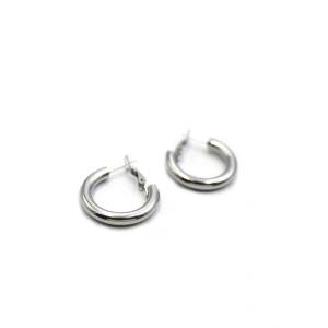 Halka Küpe - 2 cm - Gümüş