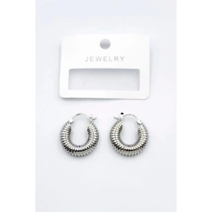 Halka Küpe - Gümüş