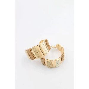 Hasır Halka Küpe - ÇOK RENKLİ