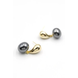 İncili Küpe - Altın