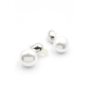 İncili Küpe - Gümüş