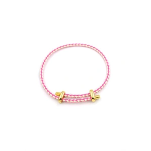 İp Bileklik - Fuşya