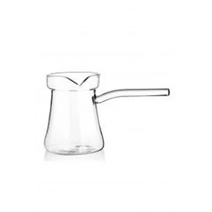 Isıya Dayanıklı Borosilikat Cam Cezve 400 Ml. Royaleks-CLKN-1860