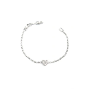 Kalp Bileklik - Gümüş