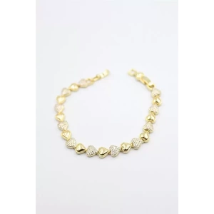 Kalp Xuping Bileklik - Altın