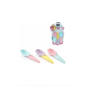 Karnaval Dondurma Kaşığı 3 Adet ROYALEKS-L716