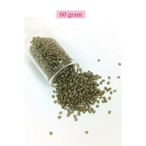 Kesme Cam Boncuk 2mm - 60 Gram - Mat Asker Yeşili - BNC365