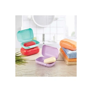 Kilitli Kapakli Sabunluk 1 Adet Royaleks-UR3144