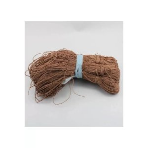Koyu Taba Renk Çile Kağıt İp Çanta Ipi Supla Ipi  No:34 - (550-600 gr)