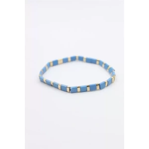 Lastikli Bileklik - Turkuaz