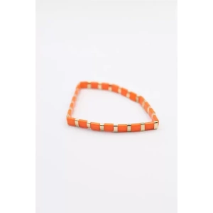 Lastikli Bileklik - Turuncu