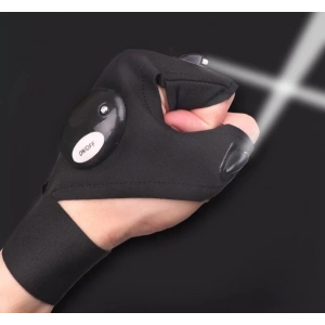 Led Işıklı Çalışma Eldiveni Sağ Sol Çift