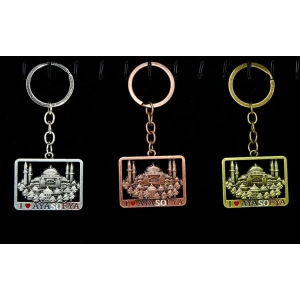 Metal Ayasofya Anahtarlık Alk2200