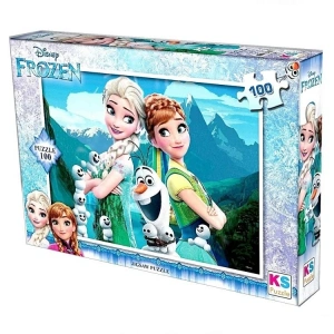 Mey İthalat®  100 Parça Frozen Puzzle