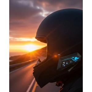 Mey İthalat® 15 20 Saat Müzik Süreli Kask İçi Bluetooth Kulaklık