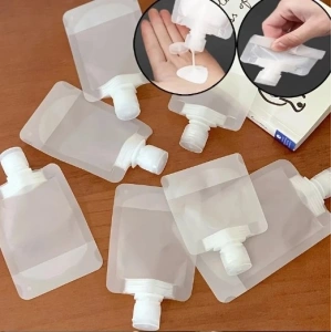 Mey İthalat® 3 Adet 100ml Krem Şampuan Kabı Tekrar Kullanılabilir Set