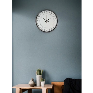 Mey İthalat® 36 Cm Gri 24 Saat Göstergeli Özel Tasarım Duvar Saati