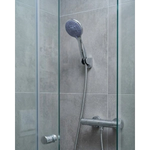 Mey İthalat® 4 Modlu El Duşu Başlığı Spiral Hortumlu Duş Seti Banyo Aksesuarı