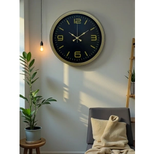 Mey İthalat® 40 Cm Metal Eskitme Vintage Duvar Saati