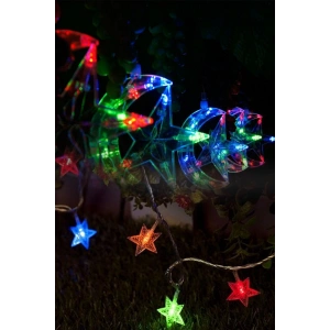 Mey İthalat®  Ay-Yıldız Tasarımlı 20 Ledli Dekor ası (4 mt)