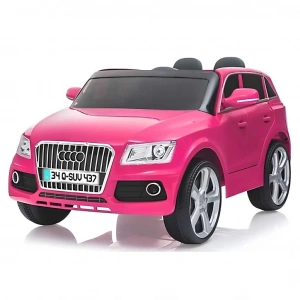 Mey İthalat®  Babyhope 437 Audi Q-SUV 12V Pembe Akülü Araba