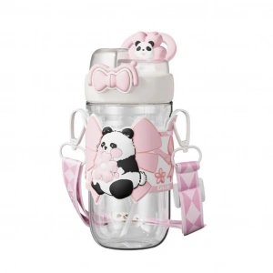 Mey İthalat® D2518 DILLER 580 ML BOYUN ASKILI TRITAN SU MATARASI