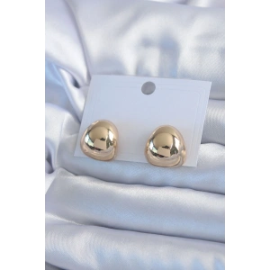 Mey İthalat® Gold Renk Pirinç Kadın Küpe