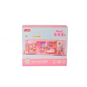 Mey İthalat® HK132 JAKİ KÜÇÜK PRENSES YATAK ODASI 247 PARÇA BLOCK OYUNCAK