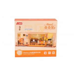 Mey İthalat® HK133 JAKİ BÜYÜK YILDIZ MÜZİK ODASI 256 PARÇA BLOCK OYUNCAK