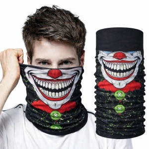 Mey İthalat® Joker Yüz Baskılı Baf Bandana - Çok Amaçlı Boyunluk Bandana 2 No