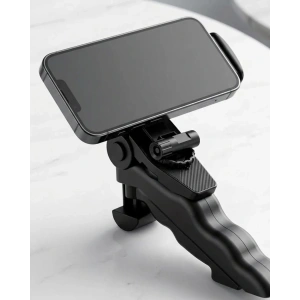 Mey İthalat® Katlanabilir Mini Telefon Tripodu Masaüstü Telefon Standı 360 Derece Ayarlanabilir