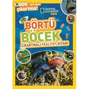 Mey İthalat®  Kids Börtü Böcek Çıkartmali Aktivite Kitabı