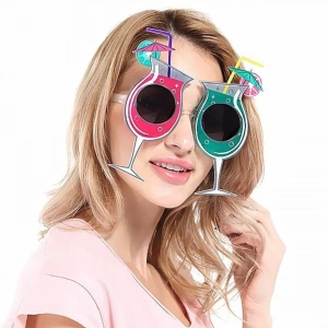 Mey İthalat® Kokteyl Temalı Hawaii Yaz Partisi Gözlüğü 15x16 cm