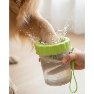 Mey İthalat® Köpek Pati Temizleyici Yıkama Kabı Halı ve Zemin Koruyucu