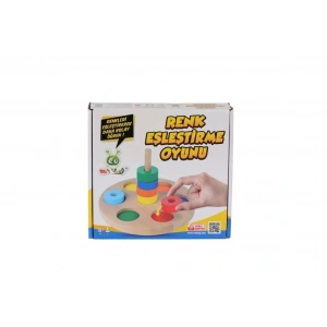 Mey İthalat® KR136 RENKLİ HALKA EŞLEŞTİRME OYUNU