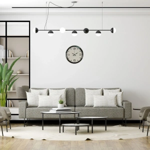 Mey İthalat® Krom Elegance 40 Cm Metal Duvar Saati