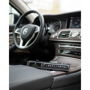 Mey İthalat® LED Ekranlı Nemlendirici Araç Park İletişim Numarası Gösterici