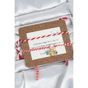 Mey İthalat® Marteniçka Bileklik 2li Kırlangıç ve Nazarlı Model