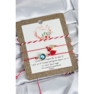 Mey İthalat® Marteniçka Bileklik 3lü Püsküllü ve Nazarlı Model