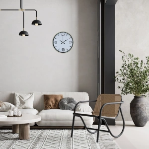 Mey İthalat® Natural Krem 36 Cm Duvar Saati