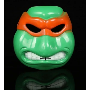 Mey İthalat® Ninja Kaplumbağalar Maskesi Michelangelo Maskesi