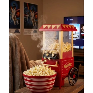 Mey İthalat® Nostaljik Tasarımlı Yağsız Mısır Patlatma Makinesi