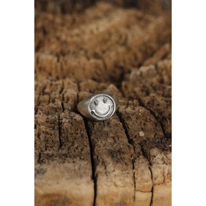 Mey İthalat® Otantik Emoji Tasarımlı Ayarlamalı Kadın Yüzük