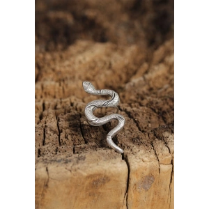 Mey İthalat® Otantik Yılan Tasarımlı Ayarlamalı Kadın Yüzük