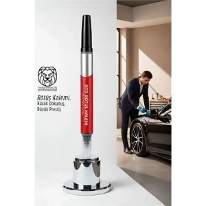 Mey İthalat® Profesyonel Siyah Araç Rötüş Kalemi - Kusursuz Çizik Giderme & Parlak Yüzey Yenileyici (5 ml)