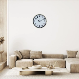 Mey İthalat® Pure Krem 36 Cm Klasik Duvar Saati
