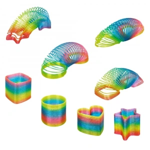 Mey İthalat® S00001161 Rainbow Renkli Stres Yayı 1 Adet Fiyatıdır