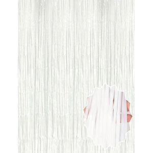 Mey İthalat® Soft Beyaz Renk Duvar ve Kapı Perdesi İthal 100x200 cm