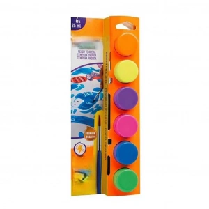 Mey İthalat® Suluboya Fosforlu Yıkanabilir Fırçalı